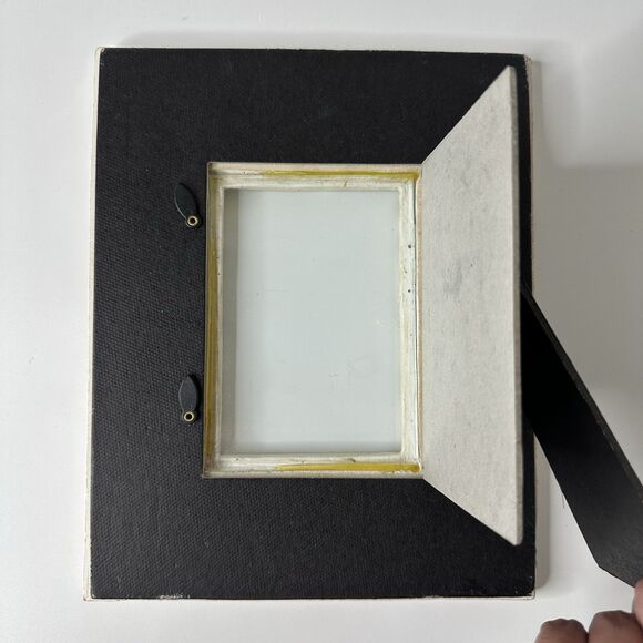 Butterfly Floral Picture Frame 3x4.5" Tabletop Rustic Garden Nature Cottagecore - Picture 8 of 15